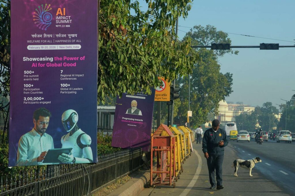 Technologie futuriste au sommet IA de New Delhi
