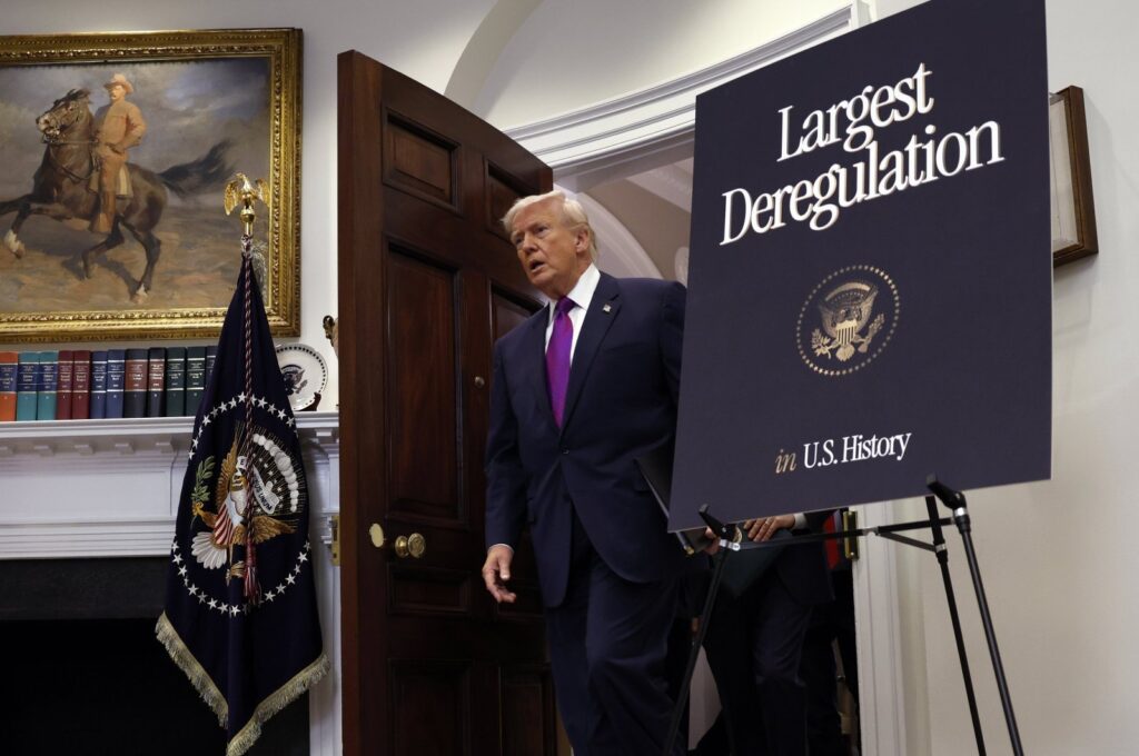 Manifestation pour l'offensive climatique des États en Californie