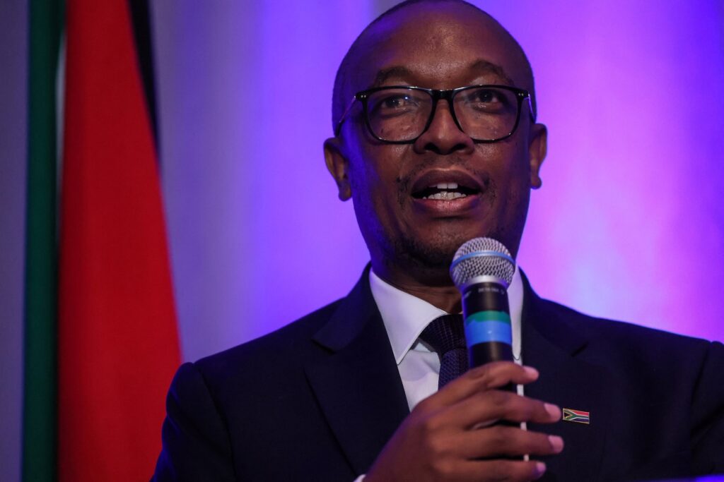 Une vue industrielle illustrant le dynamisme du commerce Afrique du Sud–Chine par voie maritime.