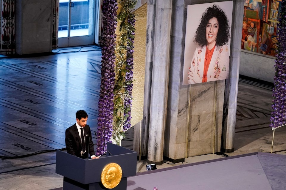 Vue extérieure de la prison de Evin où s applique la Narges Mohammadi nouvelle peine de prison