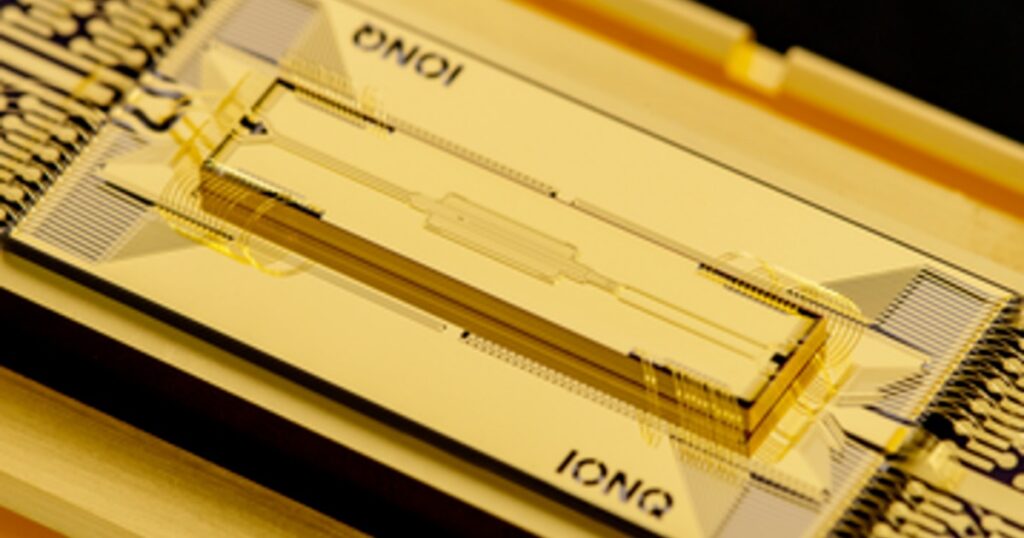 Serveurs IonQ pour la Distribution de clés quantiques