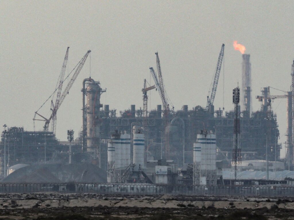 Infrastructure industrielle de Mesaieed durant la Crise Gaz Naturel Liquéfié.