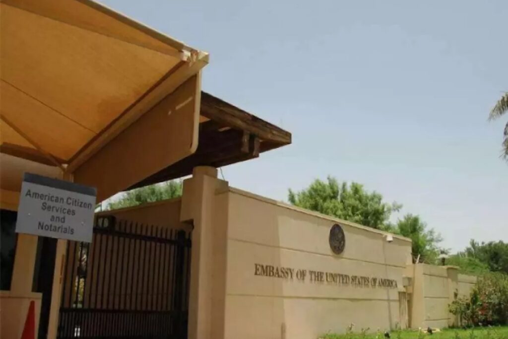 Périmètre de sécurité de l'Ambassade au Koweït