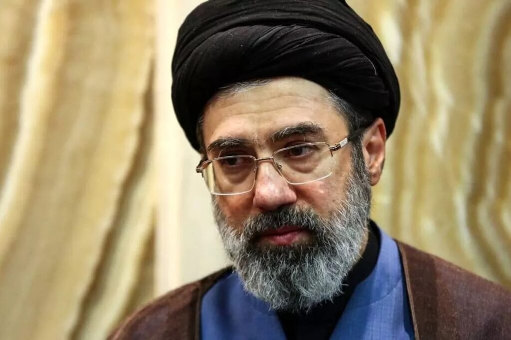 Portrait officiel lié au Nouveau guide suprême de l'Iran en 2026.