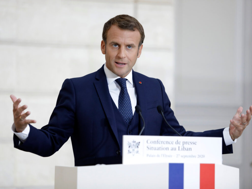 La demande de la France à l'Iran pour la paix