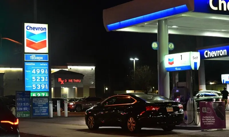 Hausse prix essence US