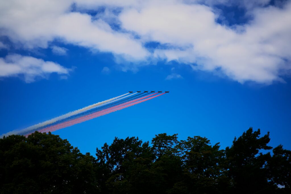 Formation tactique composée d'avions nucléaires français