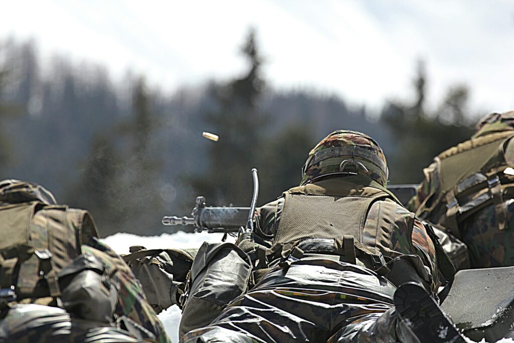 Cérémonie d'intégration de nouveaux volontaires dans l'Armée française