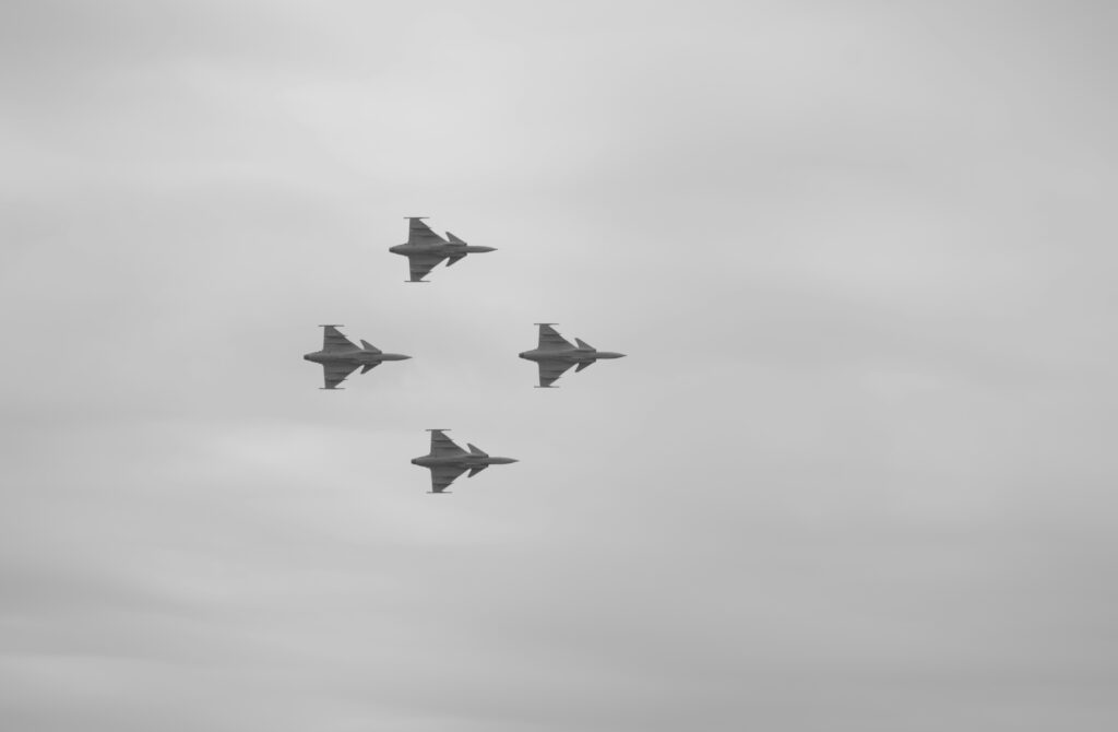 Maintenance technique rapide sur le Gripen suédois