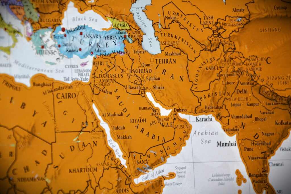 Le site de Beaufort dont l'occupation suscite l'opposition de la France.