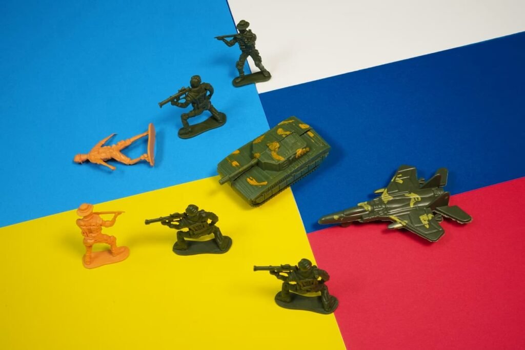 Carte militaire montrant la bande de 60 kilomètres à la jonction des régions de Dnipropetrovsk, Donetsk et Zaporijjia
