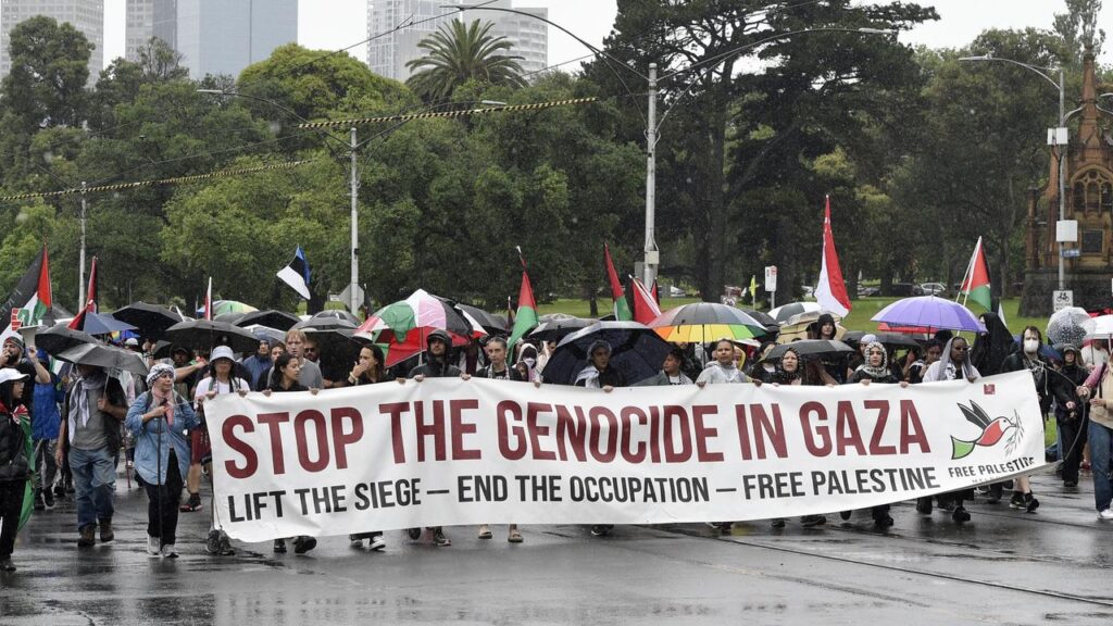 Appel à l’Australie pour Soutenir la Palestine et Condamner le Génocide en Afrique du Sud