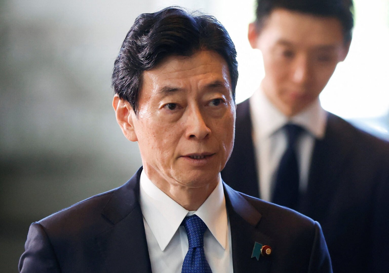Le Japon est en train de s’essouffler économiquement Ken Saito est le ministre des finances. Le Japon est en cours de reformatage de son économie. ©REUTERS