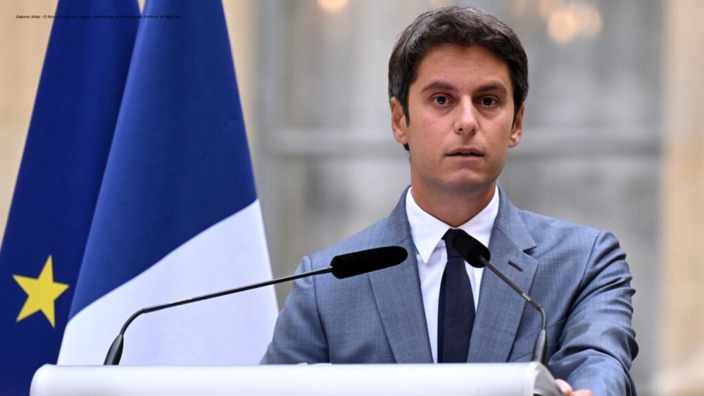 Gabriel Attal critiqué pour ses mesures pédagogiques Gabriel Attal - ©Polotno Ia - Duna Press