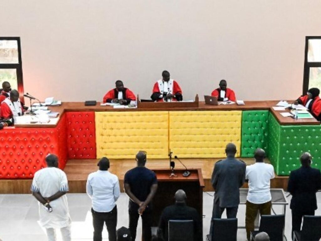 Ce mercredi 22 Mai, le procureur au procès historique du massacre du 28 septembre 2009 en Guinée a requis la réclusion criminelle à perpétuité pour l'ex-dictateur Moussa Dadis Camara ©AFP