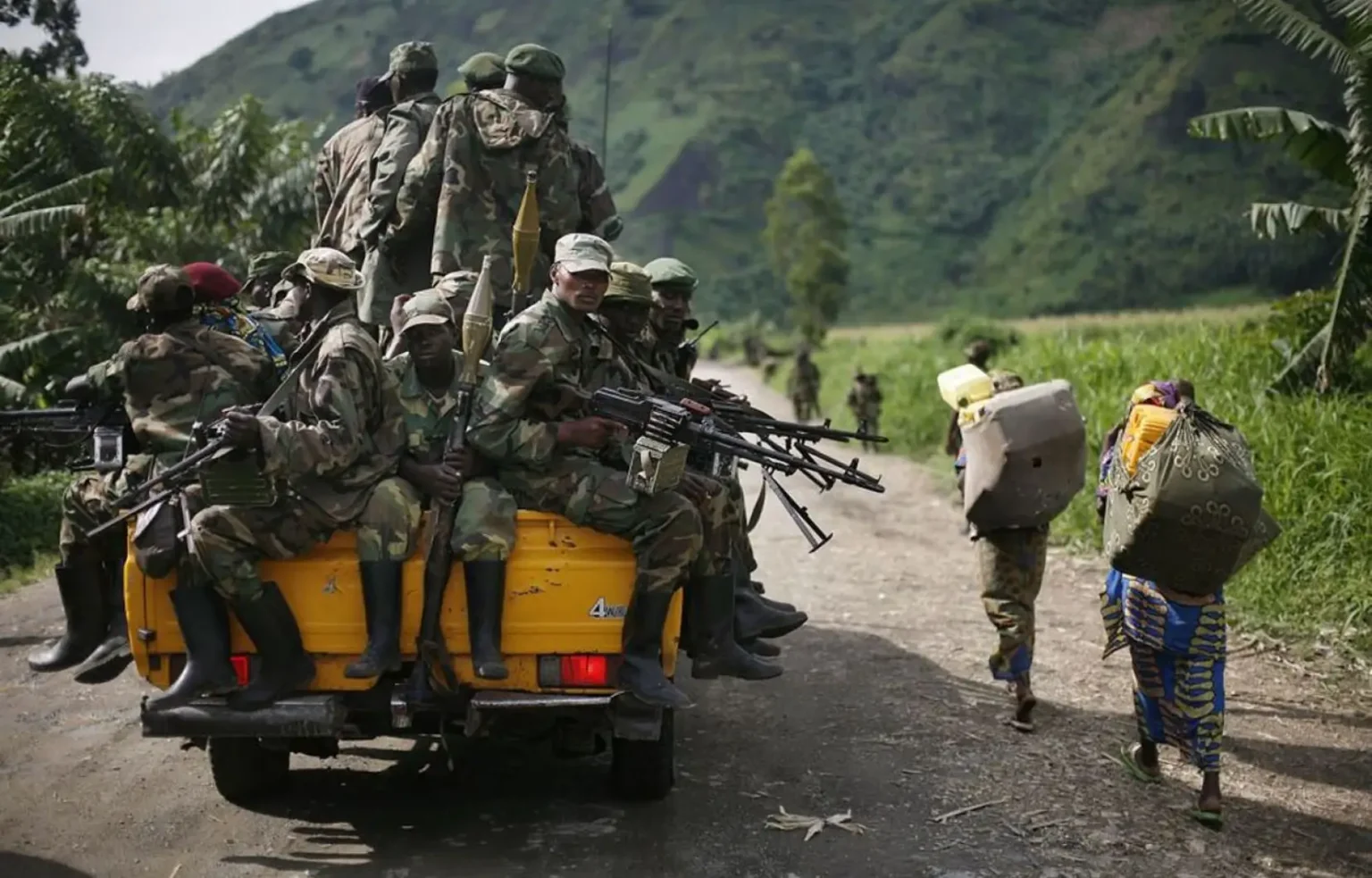 RDC: Qu’est-ce-que le mouvement du M23? Le Mouvement M23 en RDC défend les intérêts tutsi et affirme que les accords précédents n'ont pas été respectés. ©Jerome Delay Archives Associated Press