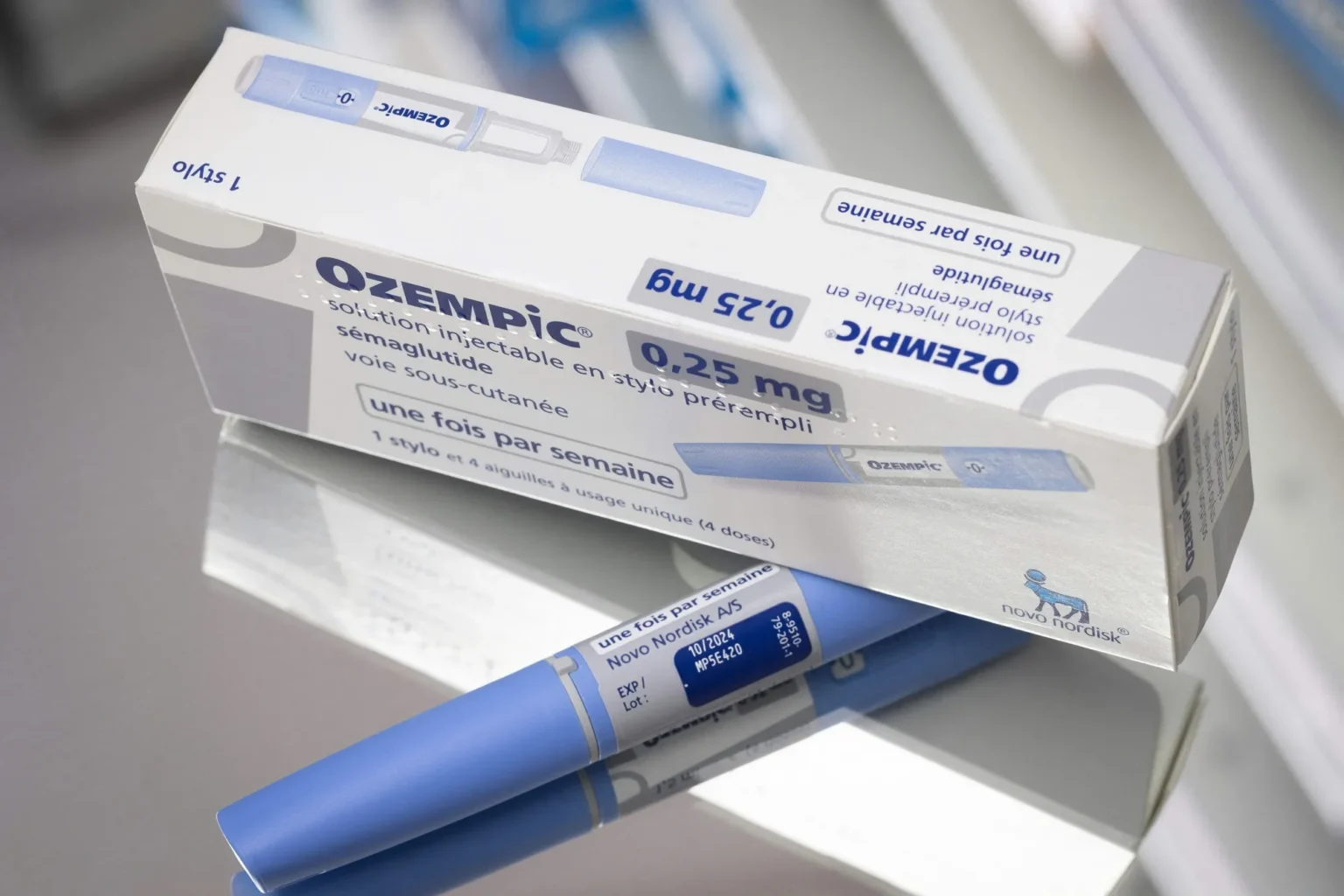 Ozempic, un médicament injectable. ©Joel Saget