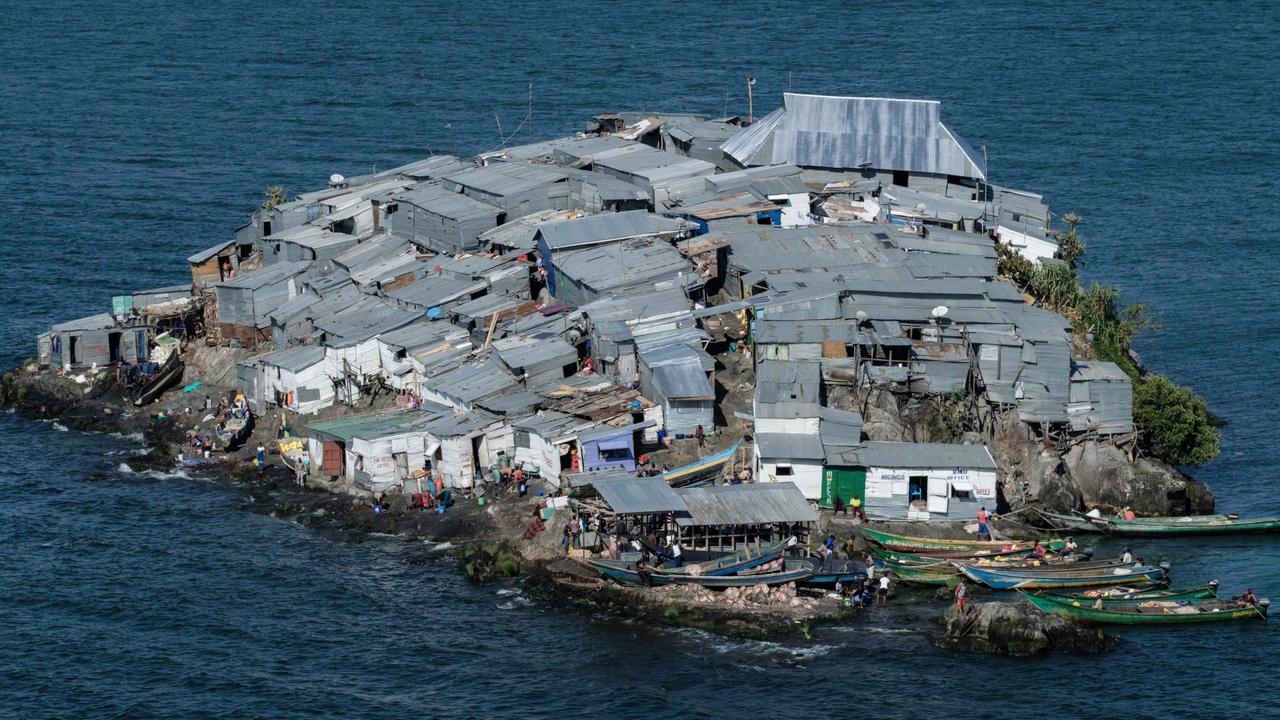 Comme vous pouvez le constater, Migingo est vraiment une île bien peuplée!