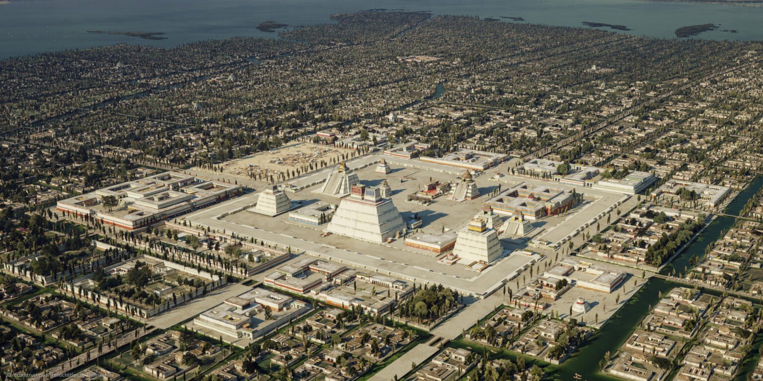 Tenochtitlan, cité mythique, renaît grâce à la magie du numérique sous l'œil de Thomas Kole