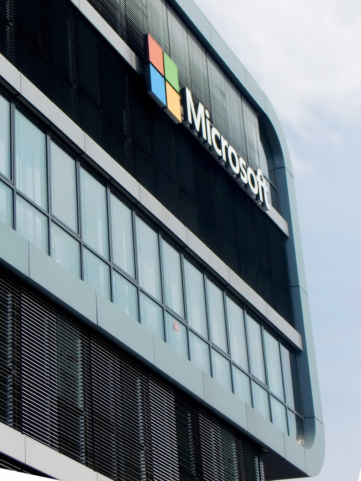 Un bâtiment Microsoft