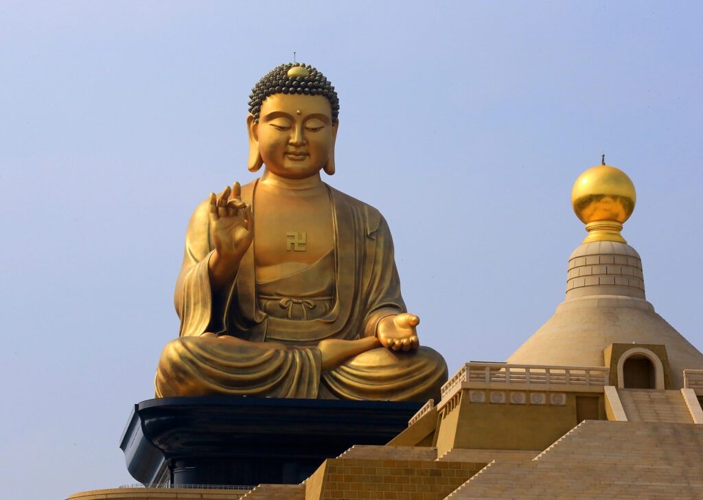 Une statue du Buddha à Taiwan