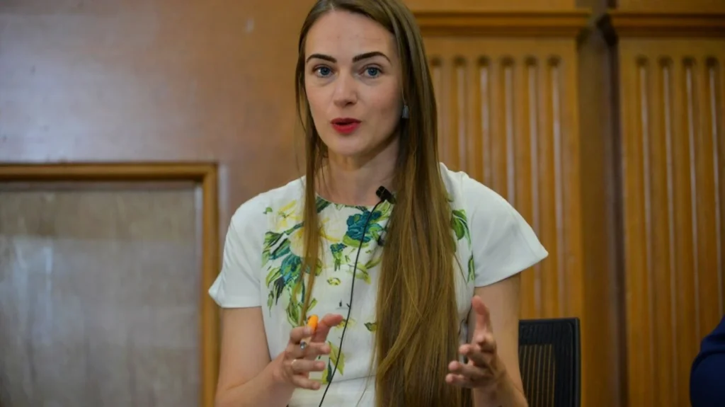 Oleksandra Matvichuuk explique à quoi ressemblerait la paix en Ukraine