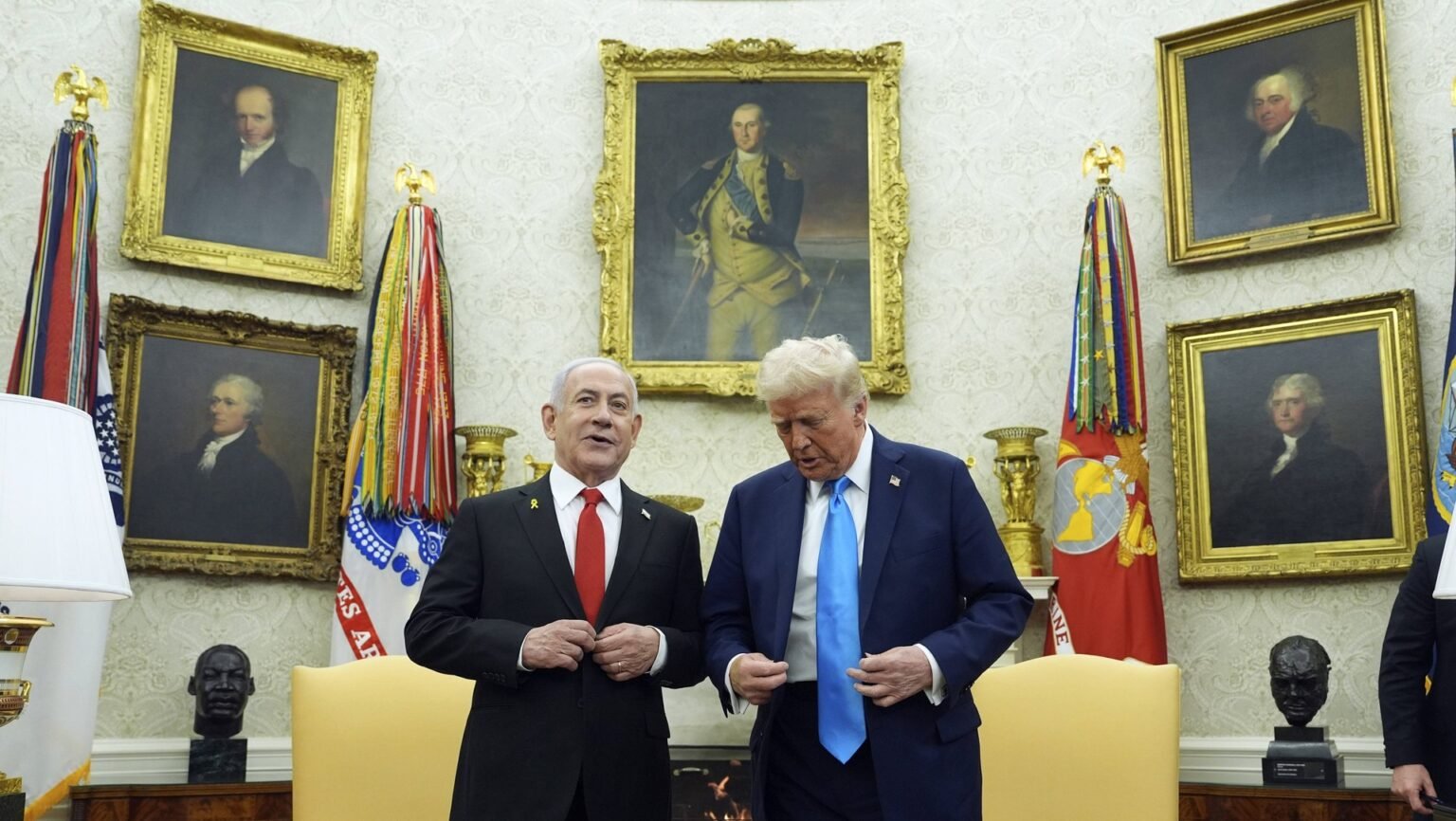 Trump annonce un cessez-le-feu entre Israël et l’Iran Trump et Netanyahou