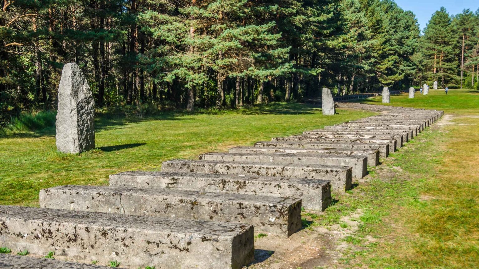 Treblinka : Retrouver les noms, retrouver l’humanité perdue Aujourd'hui, Treblinka semble être un mémorial plein de verdure où l'on oublie petit à petit l'horreur vécue.