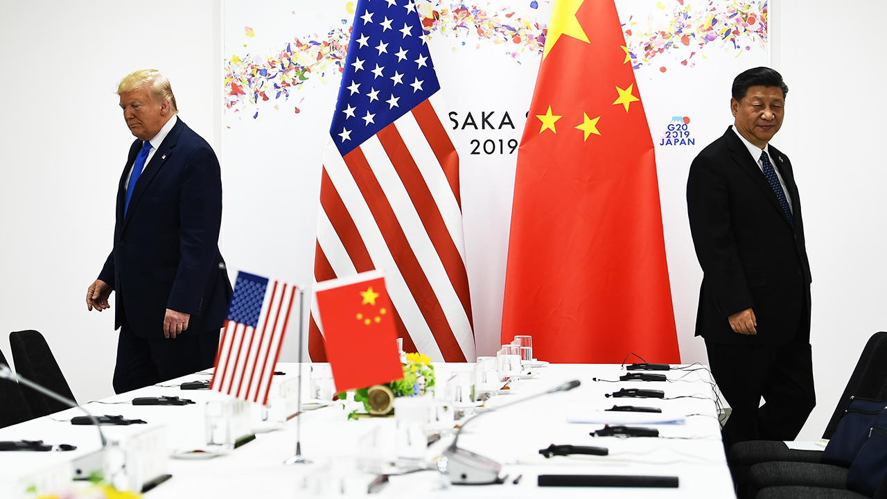 Le président américain Donald Trump et le président chinois Xi Jinping en 2019. ©Brendan Smialowski