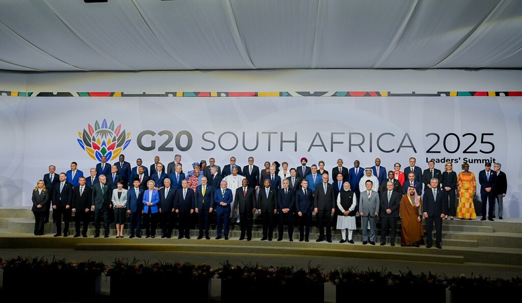 G20 à Johannesburg : le monde ne tourne plus autour des États-Unis Le sommet du G20 a quelque part inversé les tendances. ©Dati Bendo / European Communities, 2025 / EC - Audiovisual Service