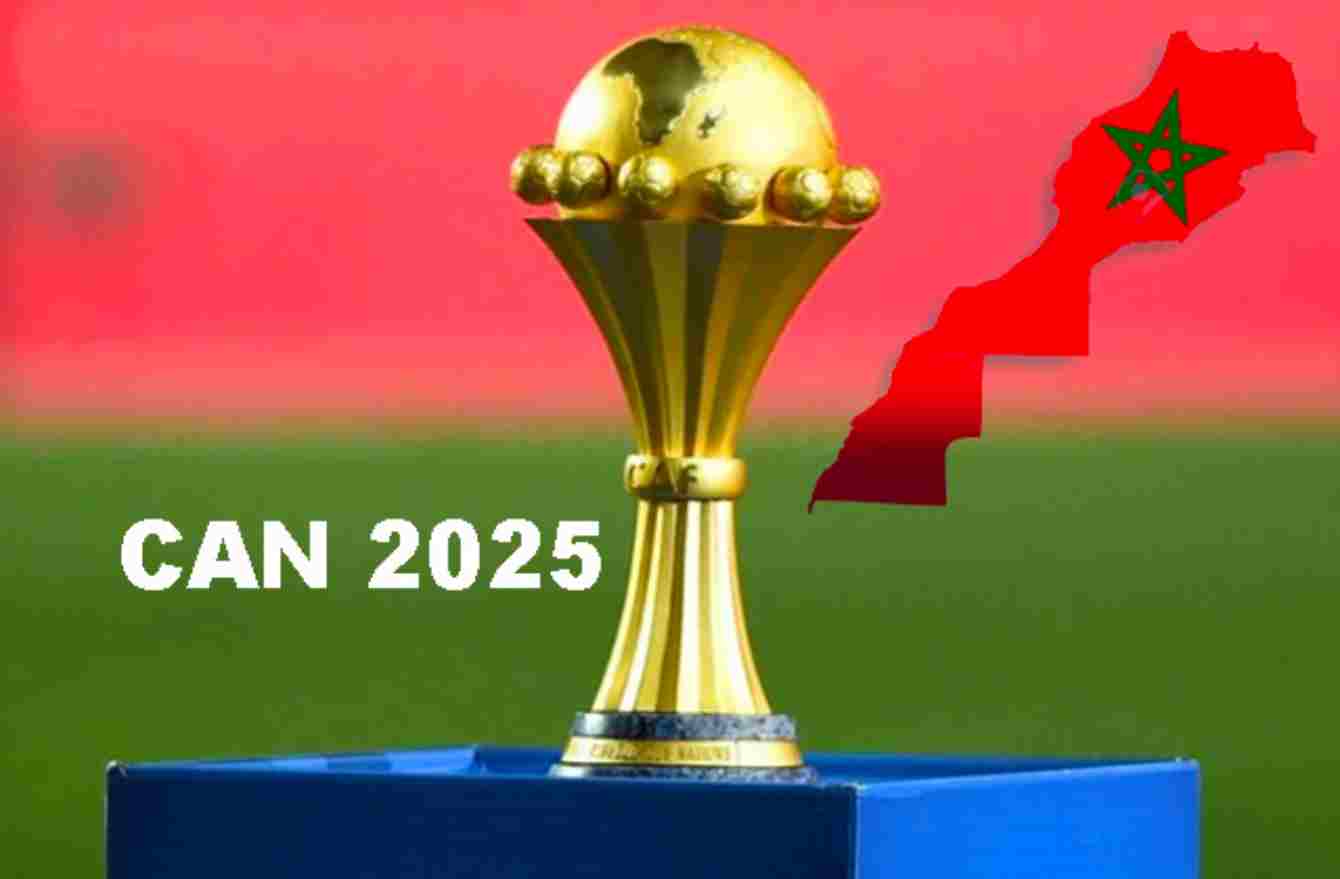 La CAN 2025 a lieu au Maroc.