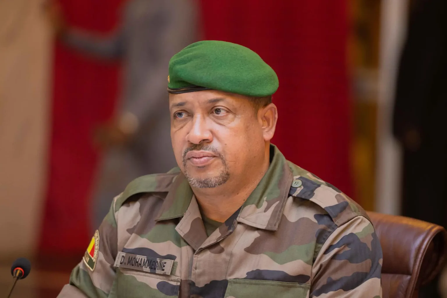Le ministre malien de la sécurité et de la protection civile, Daoud Aly Mohammedine