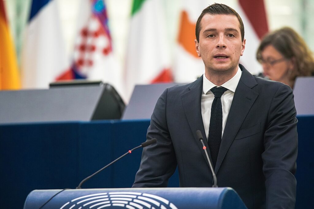 Jordan Bardella au Parlement européen © European Union 2022 – Source: EP