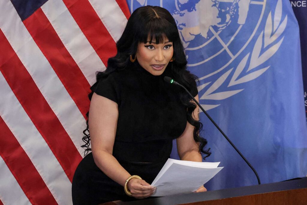 Nicki Minaj défend les chrétiens persécutés au Nigeria devant l’ONU Nicki Minaj sest exprimée devant l'ONU