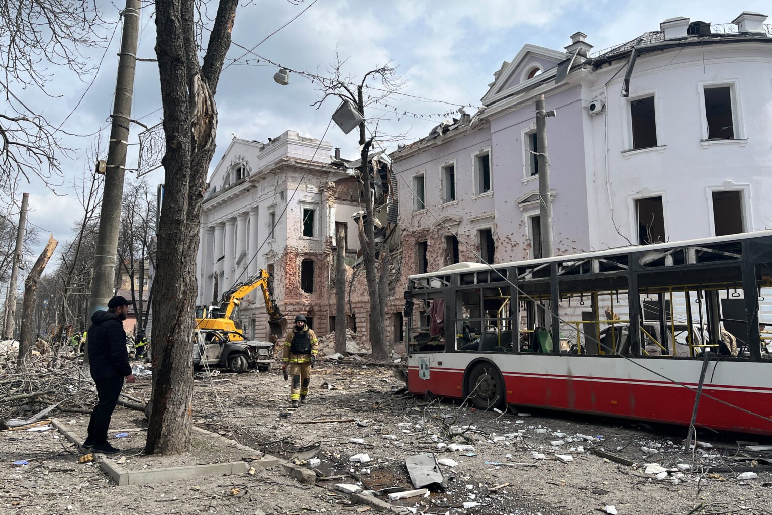 L’Ukraine est en état d’urgence après des frappes massives L'Ukraine est encore victime des frappes russes