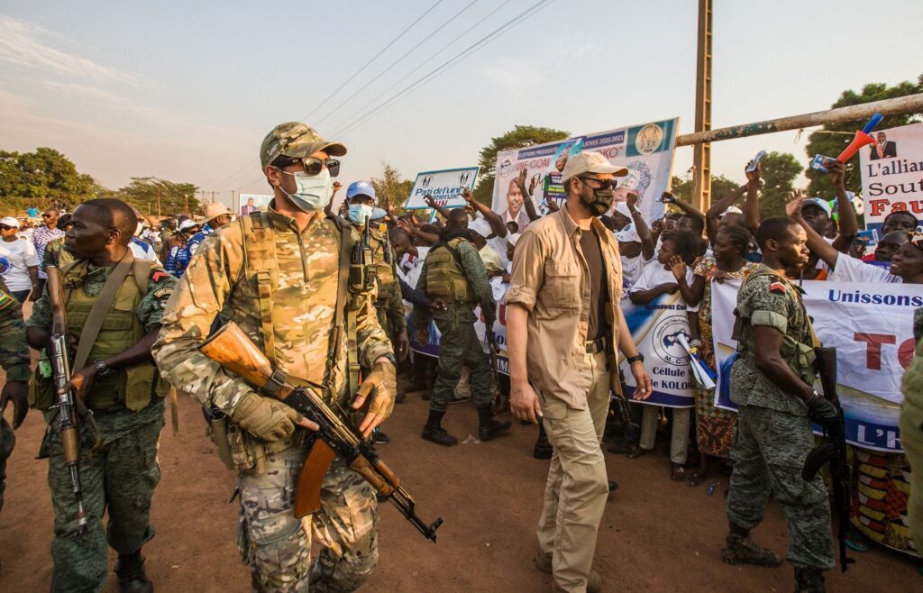 Vue de l’aéroport de Niamey après l’attaque EI Niger aéroport repoussée par les forces de sécurité