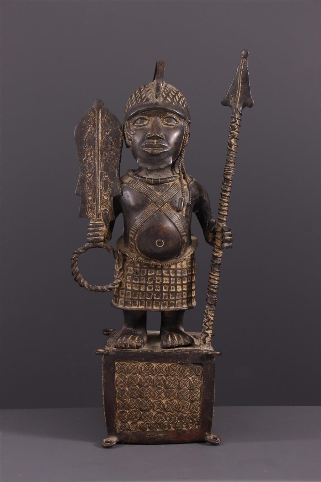 Un exemple de bronze du Benin