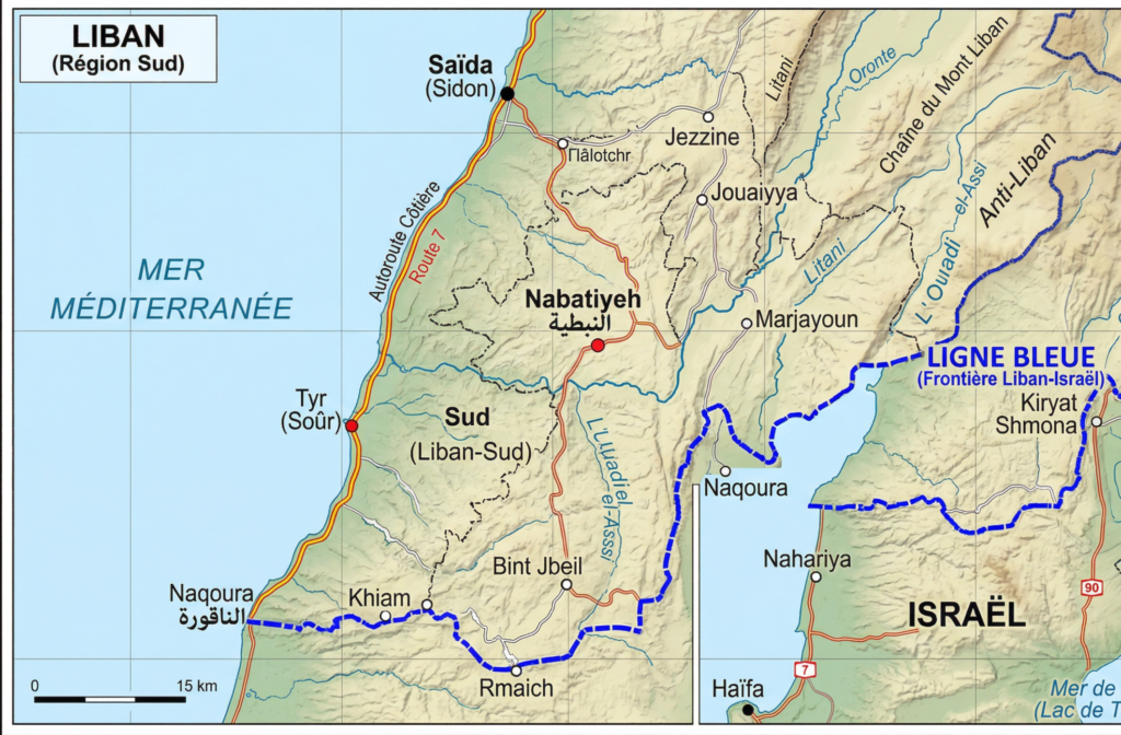 Expansion : Netanyahu ordonne l’occupation du sud du Liban et l’élargissement de la zone tampon Expansion militaire au sud du Liban par Netanyahu