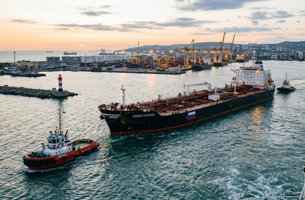 Pétrolier russe sanctionné en approche du port cubain