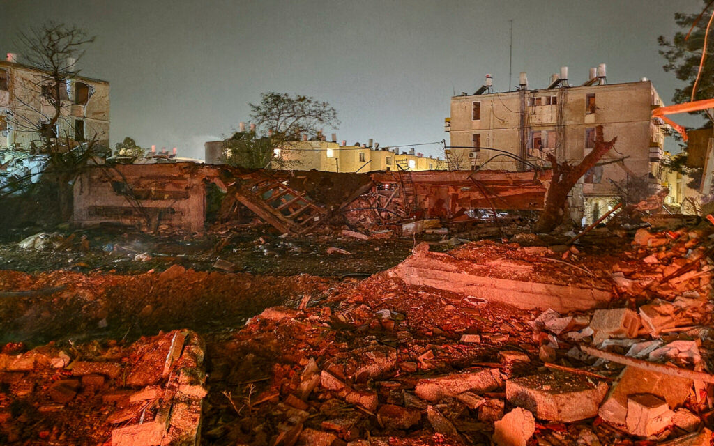 Iron Dome échec à Arad Iran attack