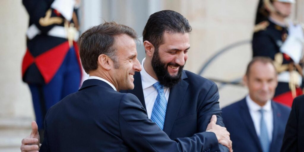 Le président syrien Ahmed al-Sharaa soutenu par la Diplomatie française Moyen-Orient