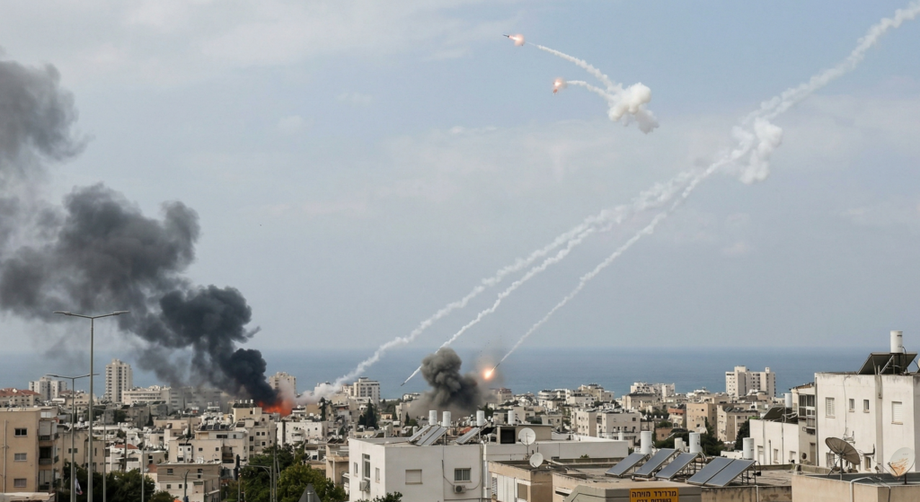 Attaques contre des civils au Liban immeuble détruit