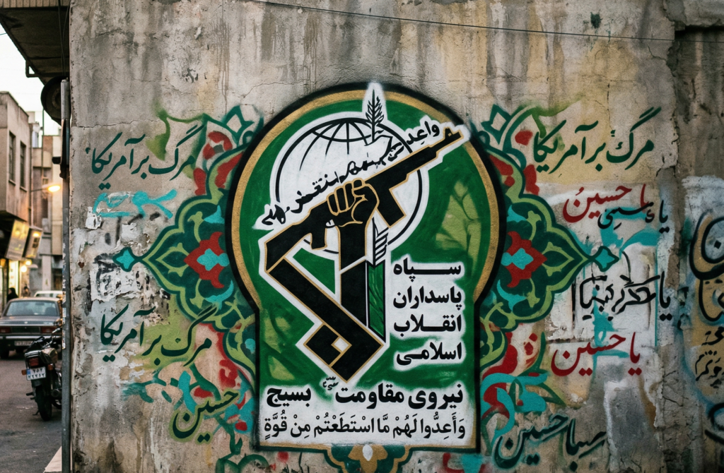 L'avertissement de l'Iran : QG central Khatam al-Anbiya à Téhéran