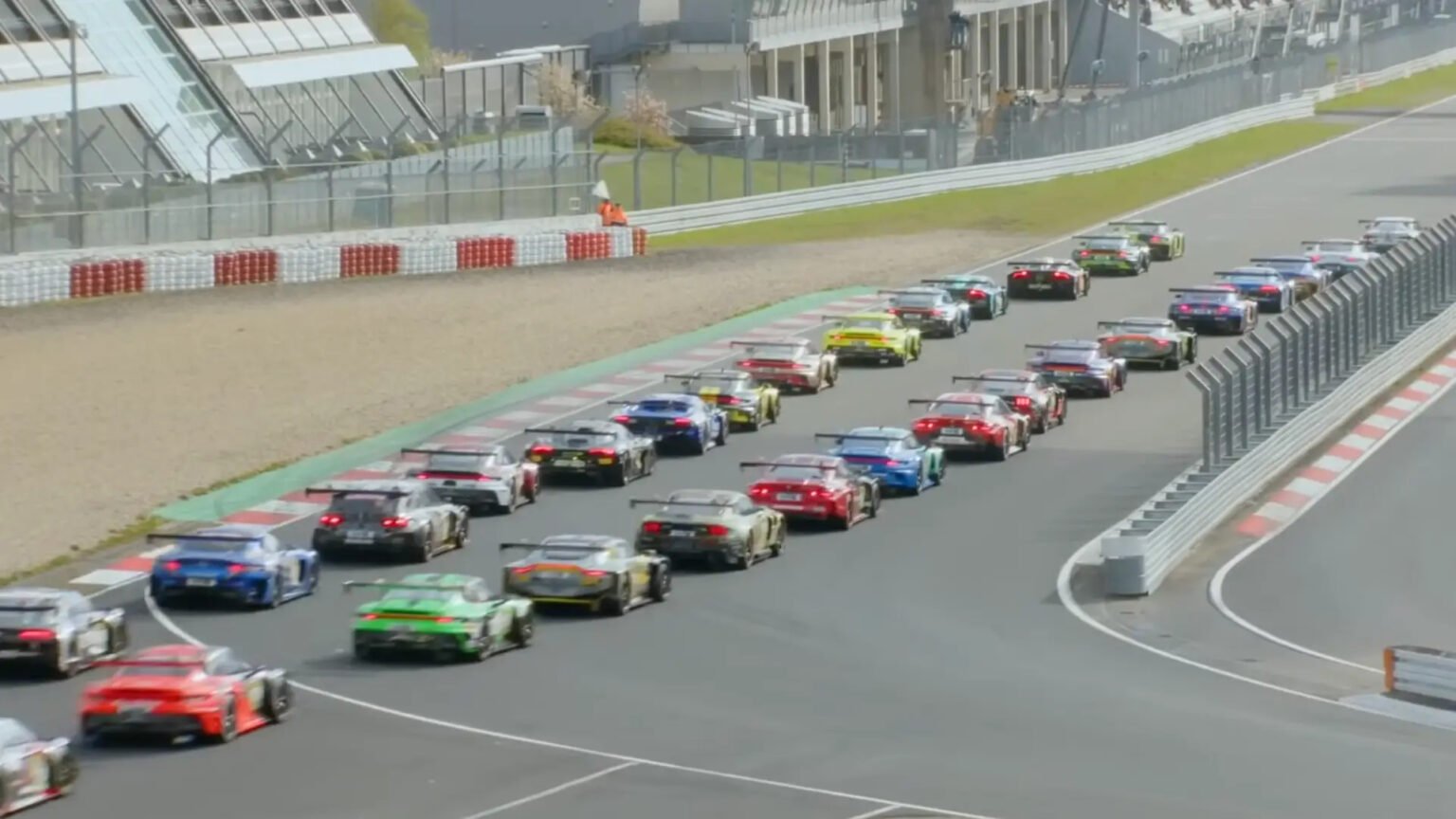 Voiture impliquée dans l'accident au Nürburgring