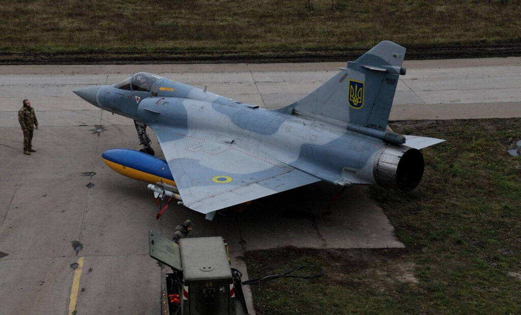 Mirage 2000 en plein vol