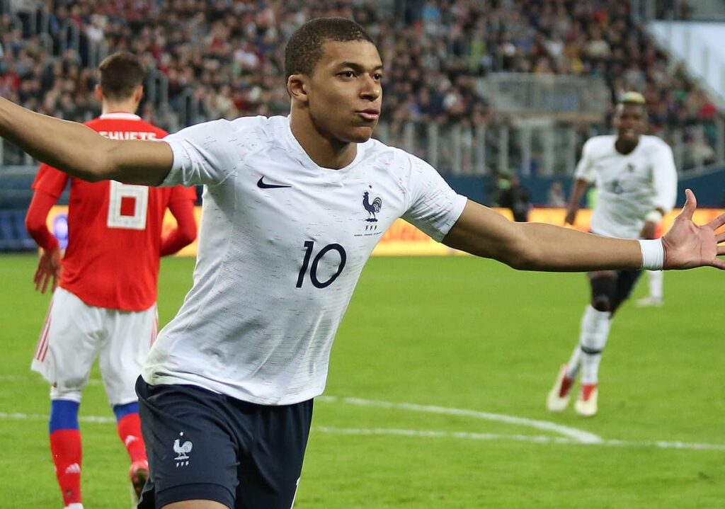 Kylian Mbappé Michael Olise France