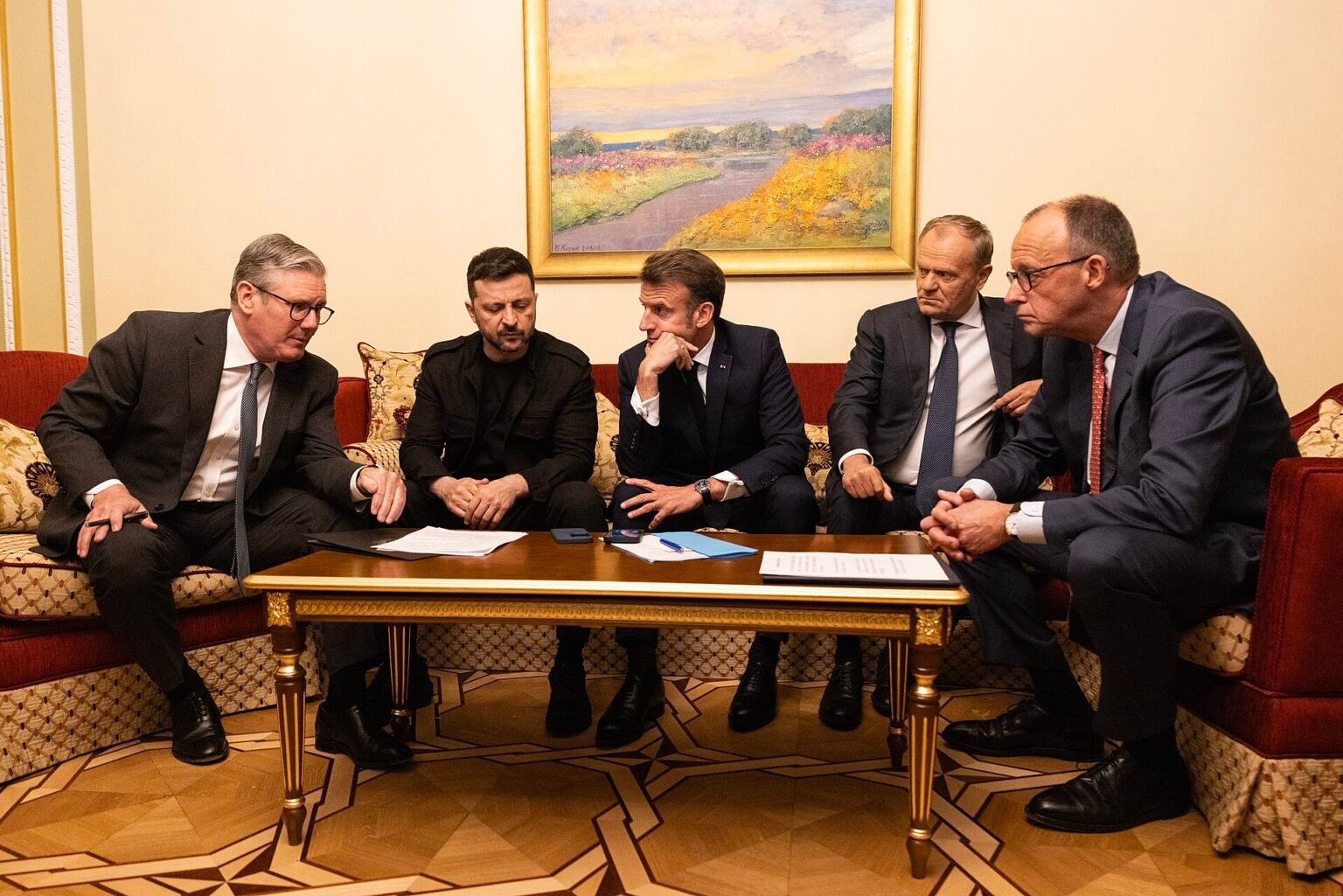 Emmanuel Macron présent au sommet de Londres