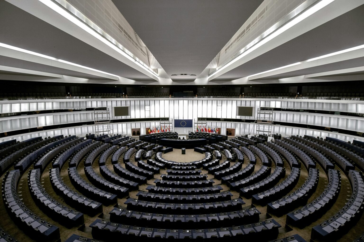 Siège de la Commission européenne à Bruxelles pour l'entrée aux soldats russes