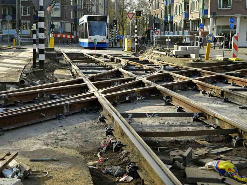 Tramway bloqué à Leipzig à cause de la canicule