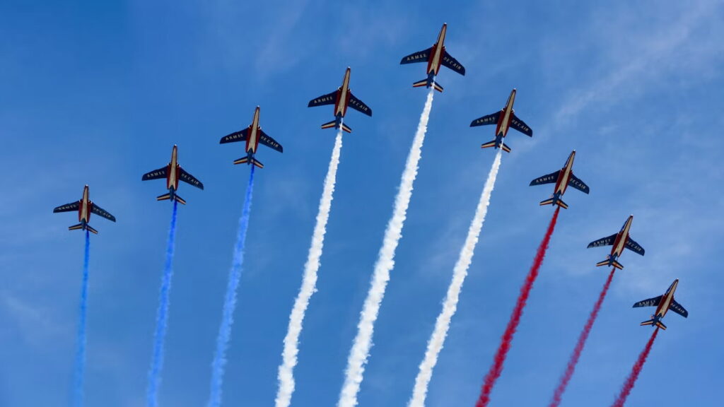 Défilé du 14 juillet à Paris
